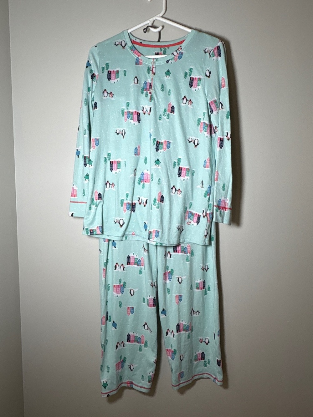 Cuddl Duds Penguin PJ Set